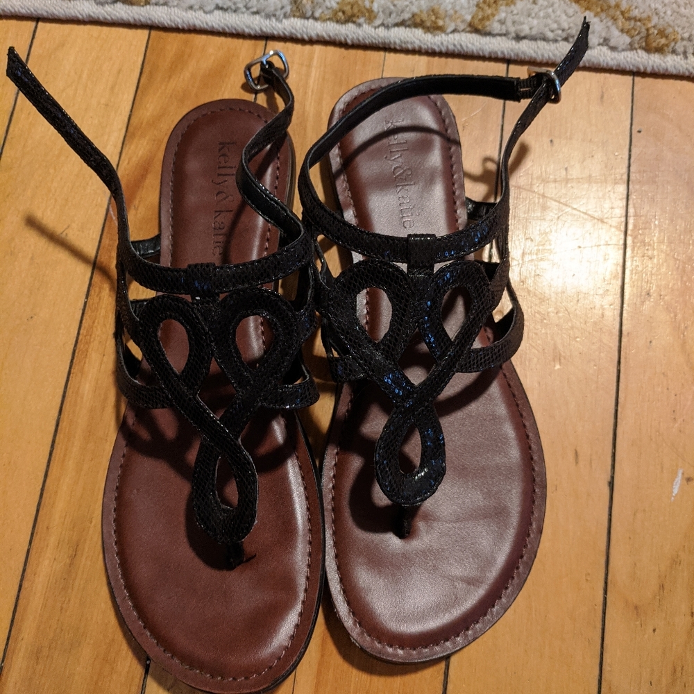 Women's 6.5 Black Sandals